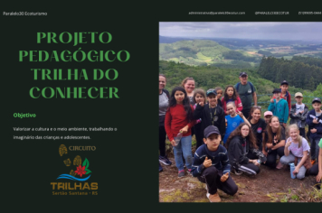 Foto - TRILHA DO CONHECER