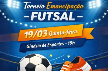 Vem aí o Torneio Emancipação de Futsal!