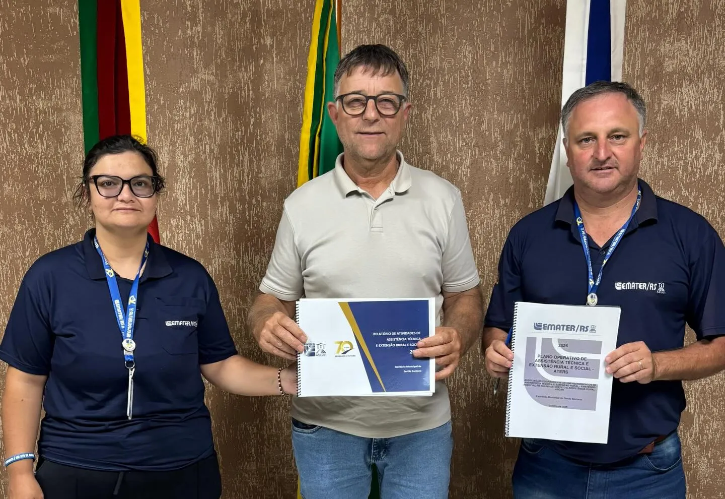 Emater Entrega Relatório 2025 ao Município