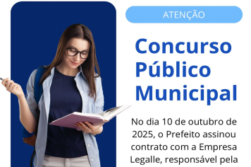 Prefeitura de Sertão Santana confirma novo concurso público