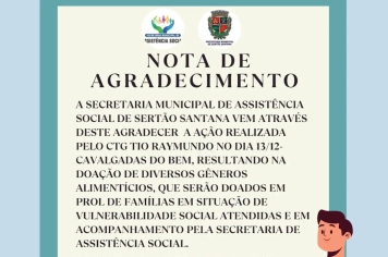 Cavalgada do Bem arrecada grande quantidade de alimentos em Sertão Santana